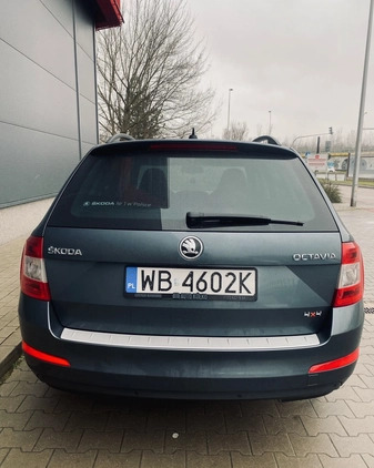 Skoda Octavia cena 53500 przebieg: 185700, rok produkcji 2015 z Warszawa małe 211